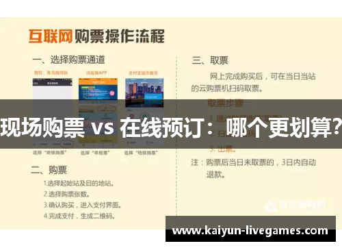 现场购票 vs 在线预订：哪个更划算？
